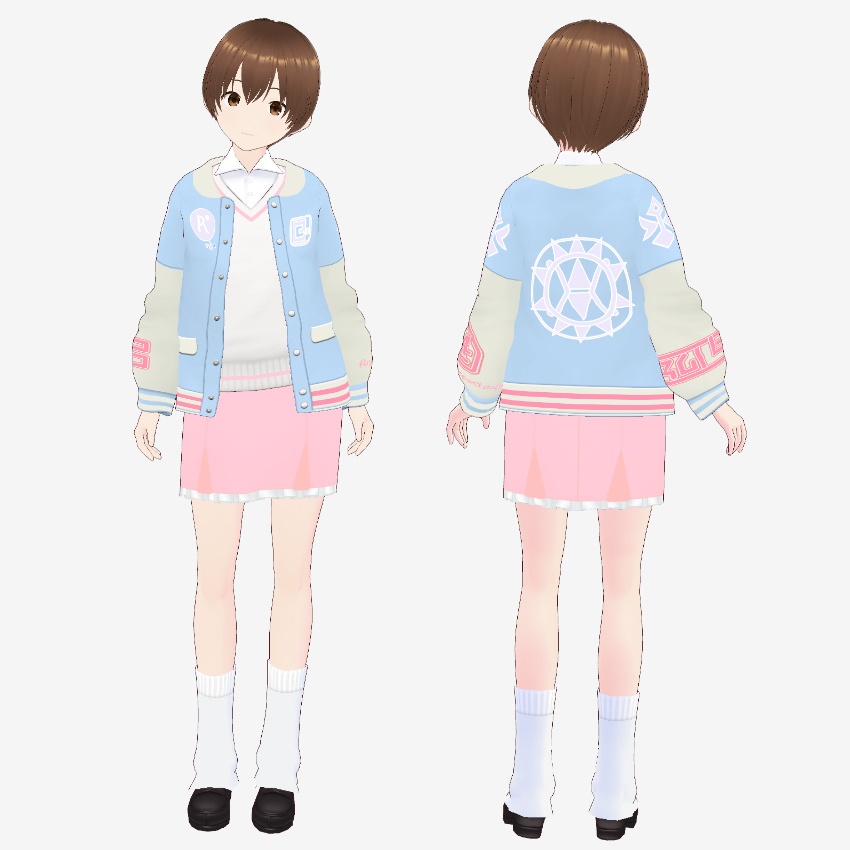 【FREE/無料】スタジャン【VRoid Texture】