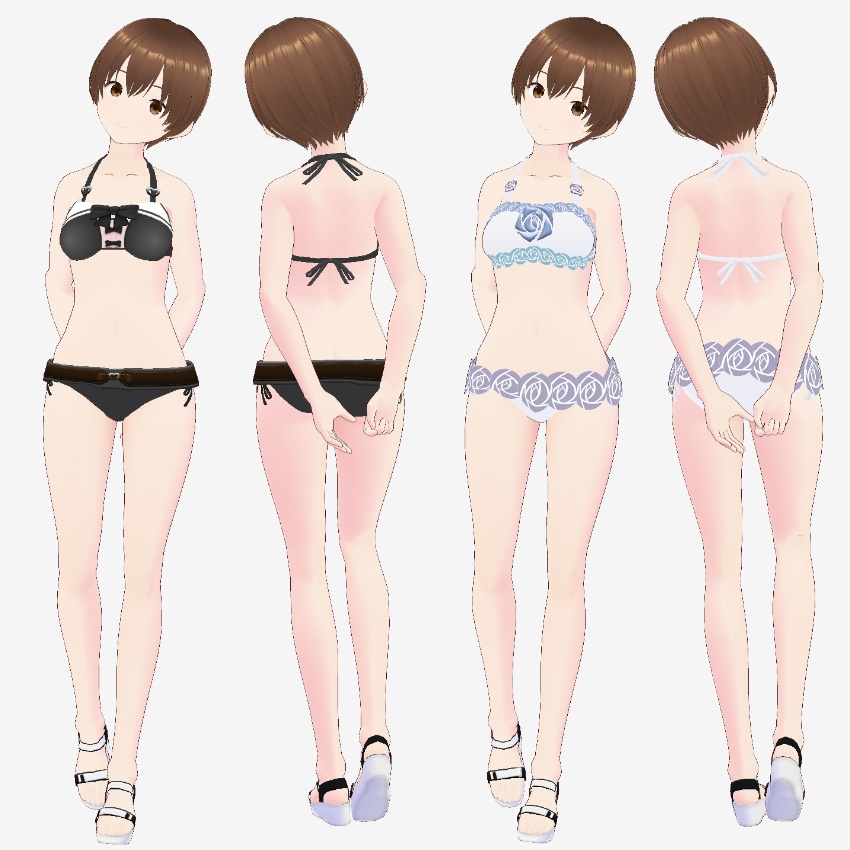 【FREE/無料】サマーコレクション水着【VRoid Texture】