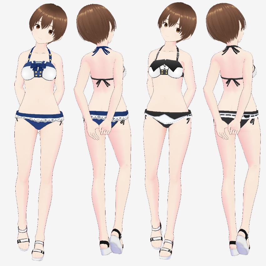 【FREE/無料】サマーコレクション水着【VRoid Texture】