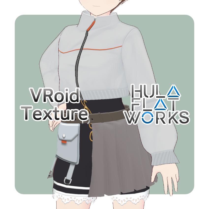 【FREE/無料】オータムジャンパー【VRoid Texture】