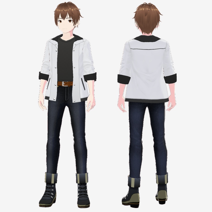 【FREE/無料】オータムテックウェア【VRoid Texture】