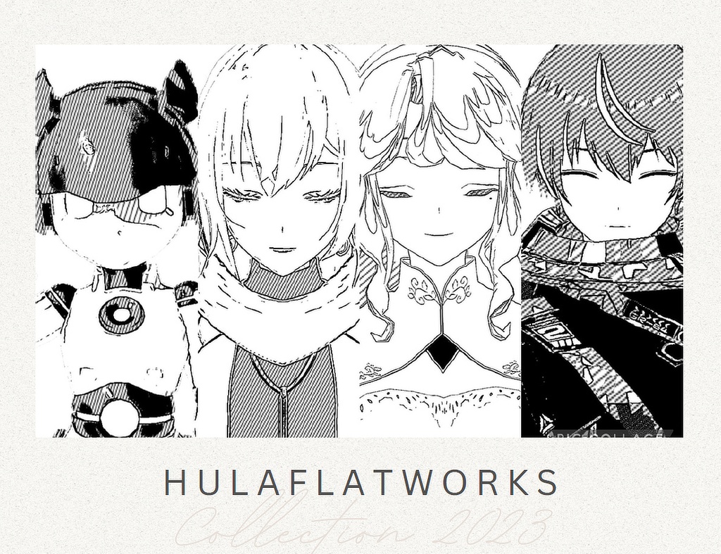 HulaFlatWorks Collection2023パンフレット+付録
