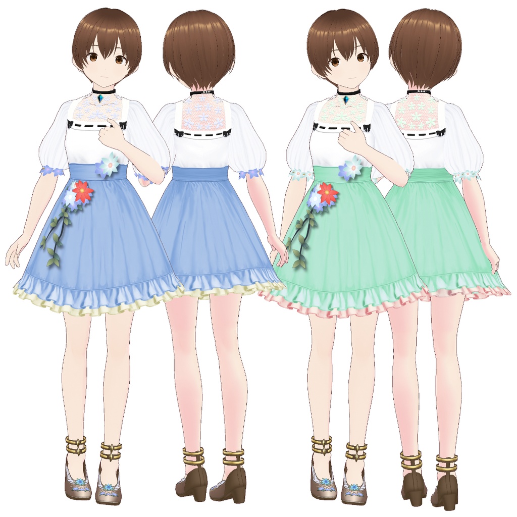 【FREE/無料】Fairy Arch【VRoid Texture】