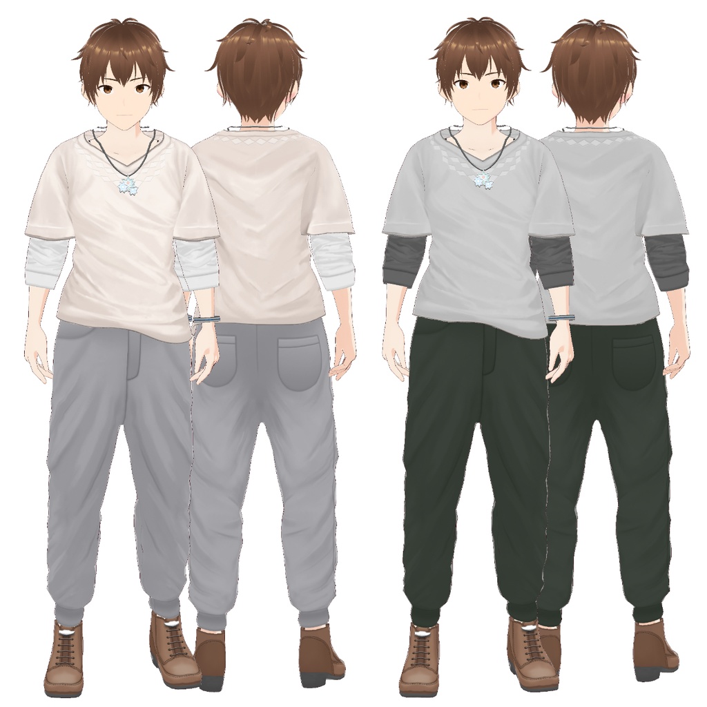 【FREE/無料】Arbor  Shirt【VRoid Texture】