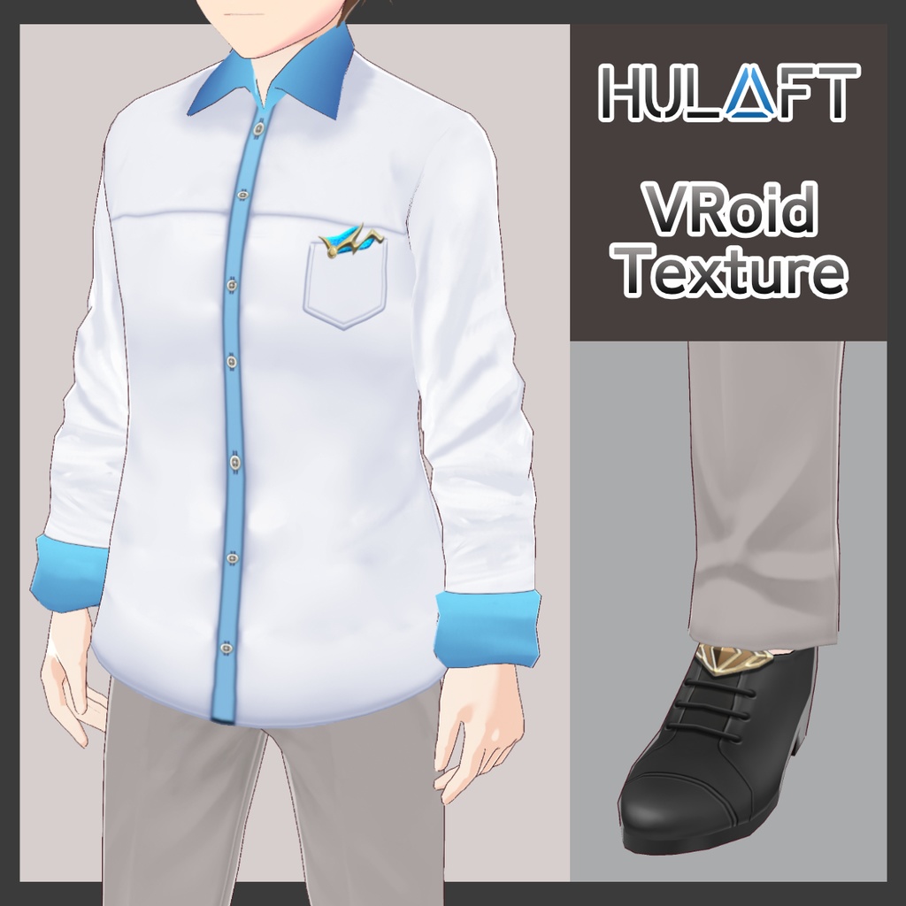 【FREE/無料】Etherial  Shirt【VRoid Texture】