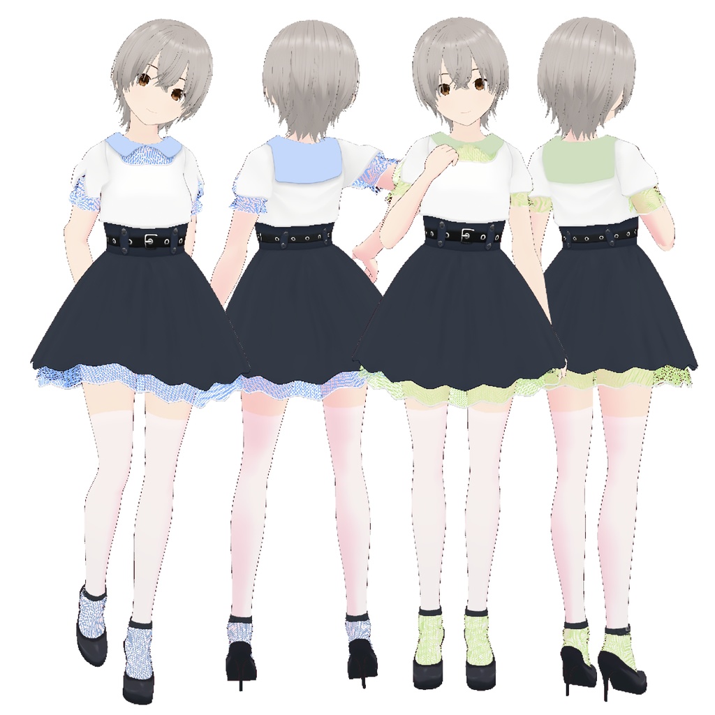 【FREE/無料】Wind_Casual_girl【VRoid Texture】