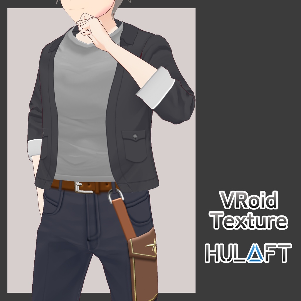 【FREE/無料】Urban wizard【VRoid Texture】