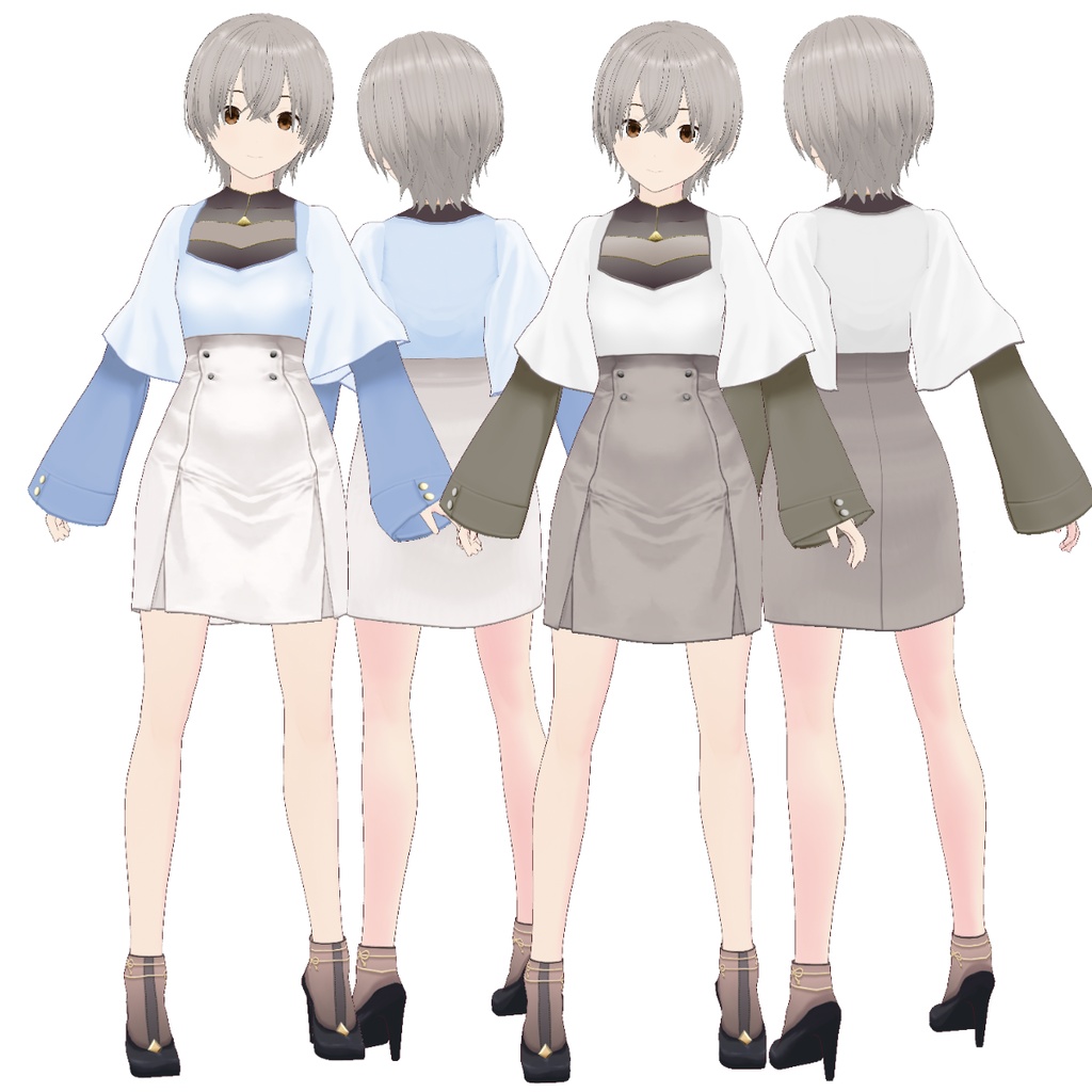 【FREE/無料】Breeze Ensemble【VRoid Texture】