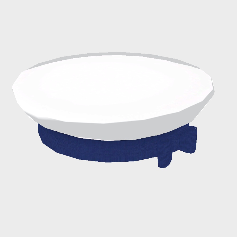 【VRoid xwear】セーラー帽_Sailor hat