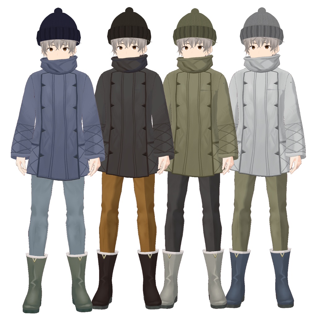 Winter Guardian【VRoid Texture】