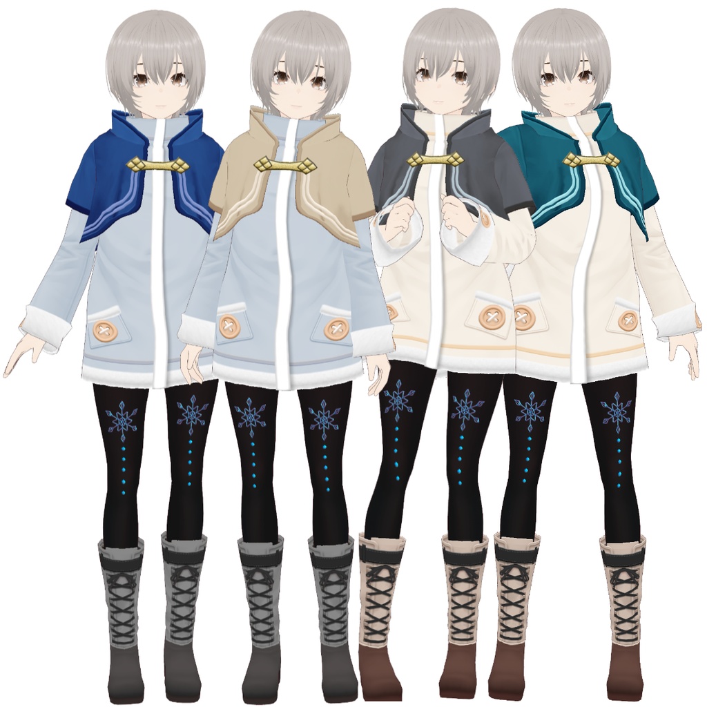 Snowquill【VRoid Texture】