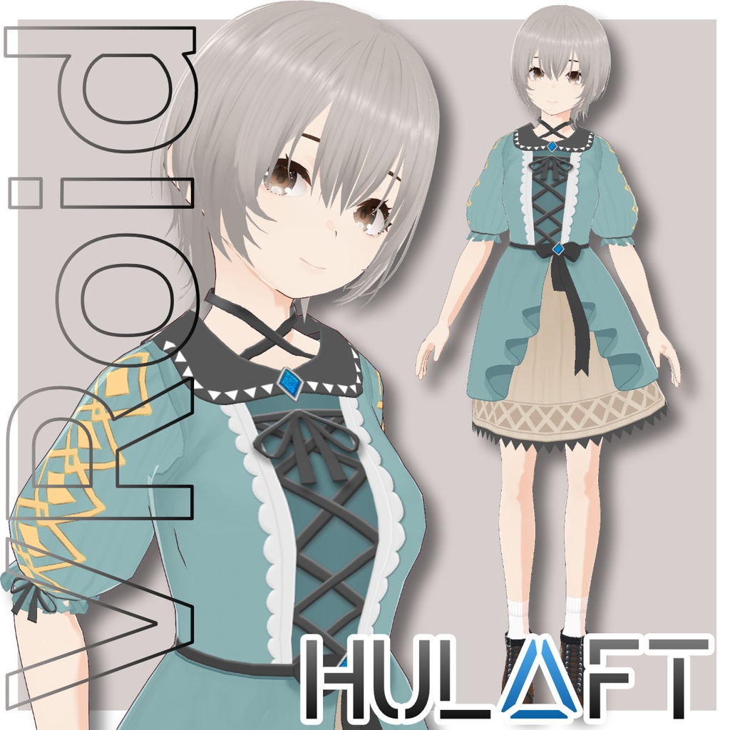Azure Echo【VRoid Texture】