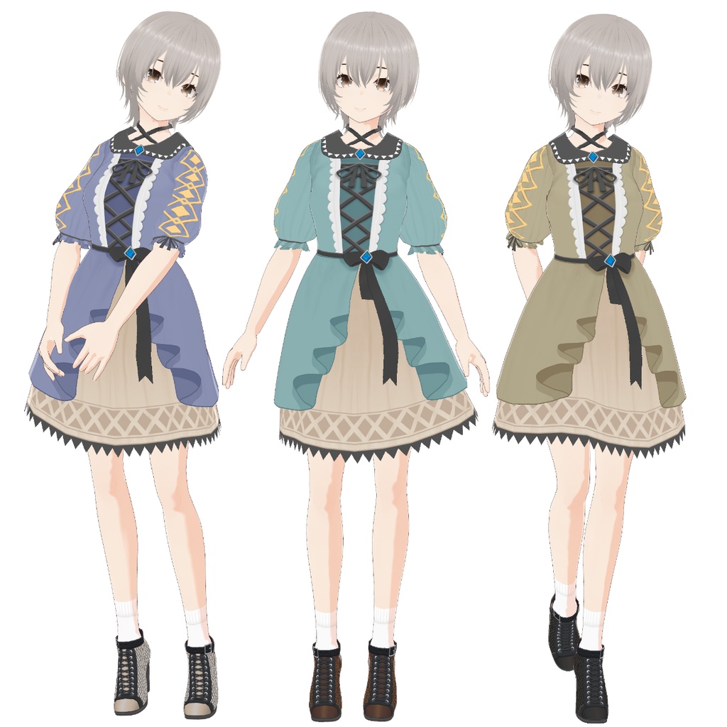 Azure Echo【VRoid Texture】