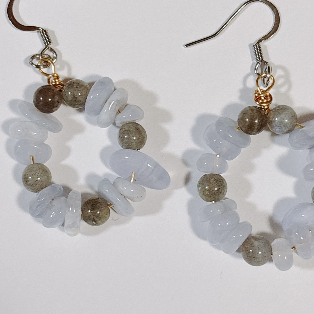 【725】イメージカラーのリースピアス②