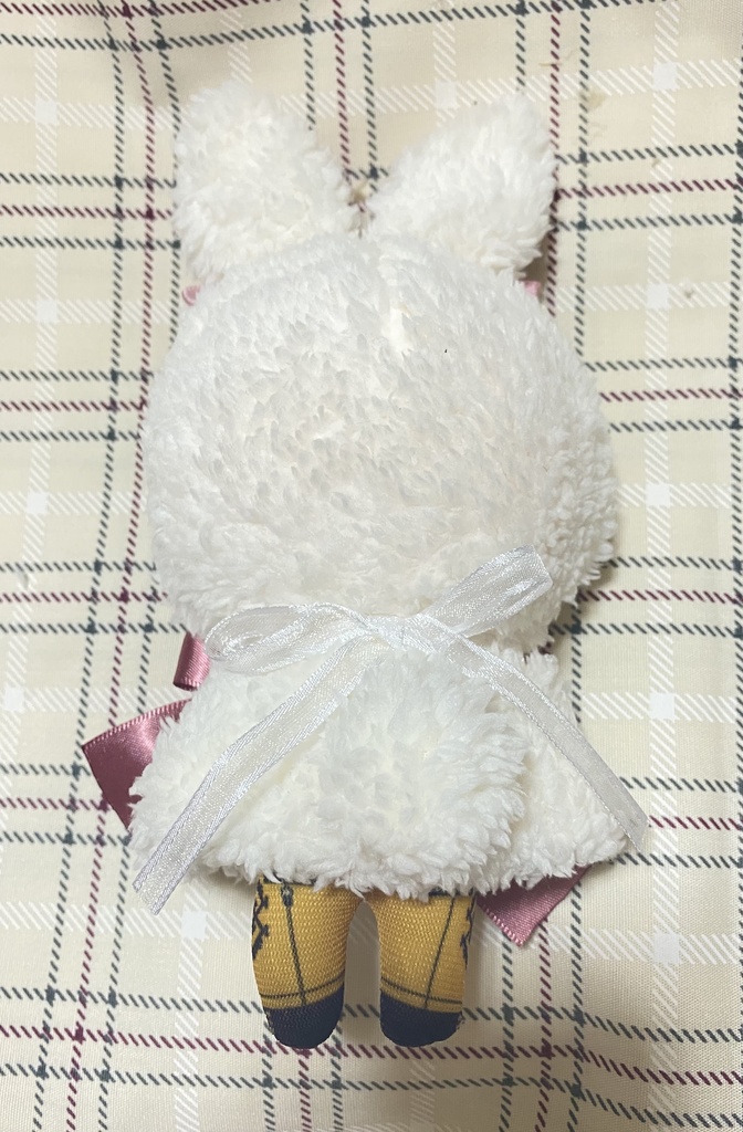 ケモポンチョ ぴんくどっとうさぎ