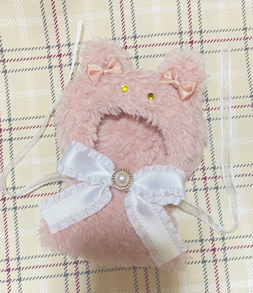 ケモポンチョ ぴんくきゃっと