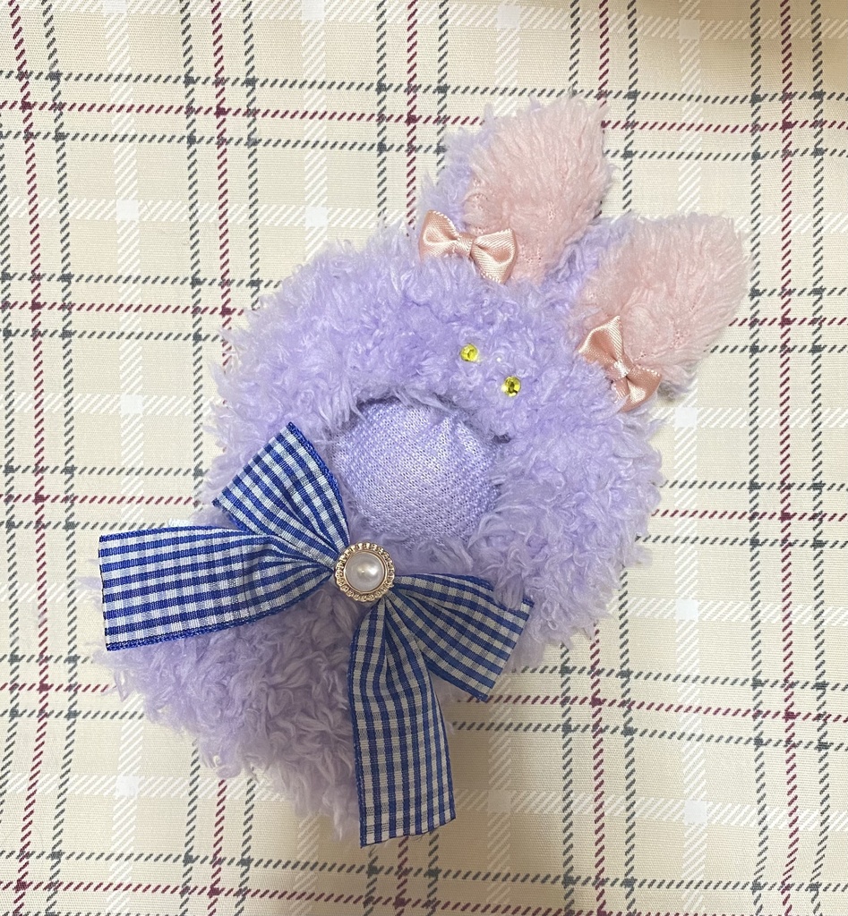 ケモポンチョ ぱーぷるうさぎ