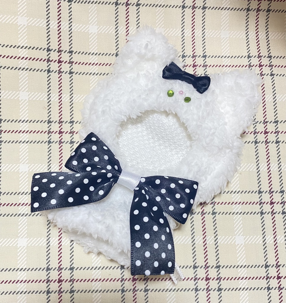 ケモポンチョ ほわいときゃっと