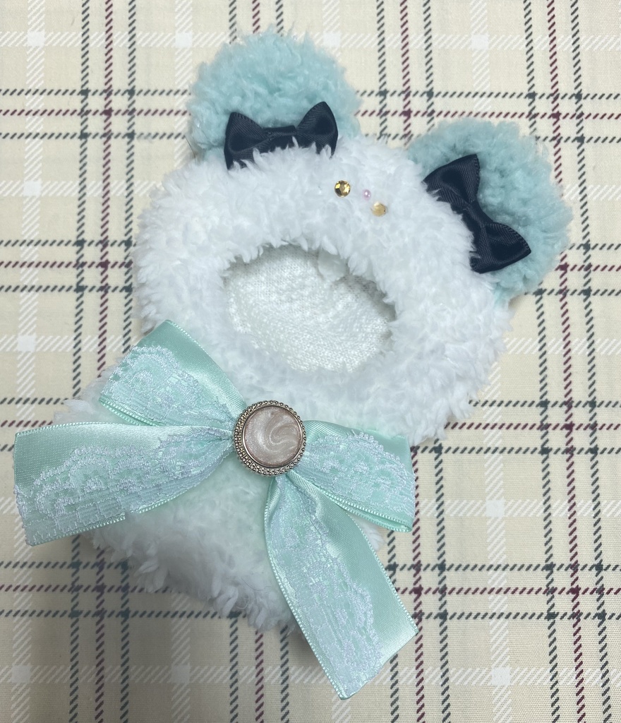 ケモポンチョ ほわいとべあ