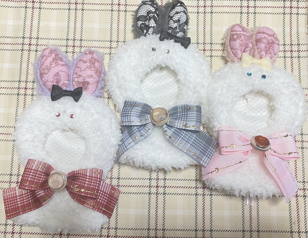 ケモポンチョ ほわいとうさぎ🐰