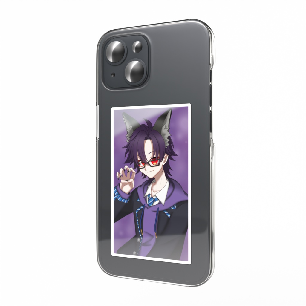 紫音いちた4周年記念スマホステッカー