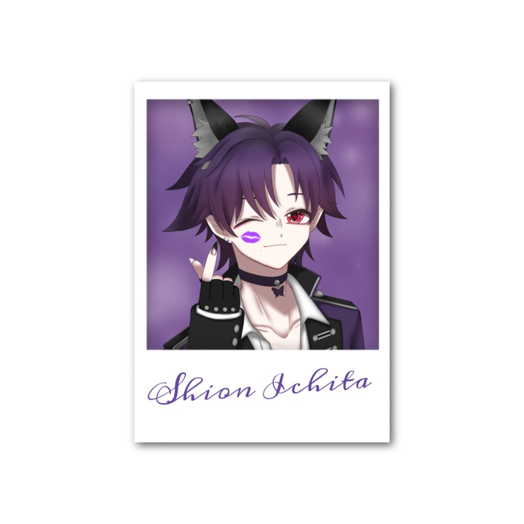 ホストいちたチェキ風カード