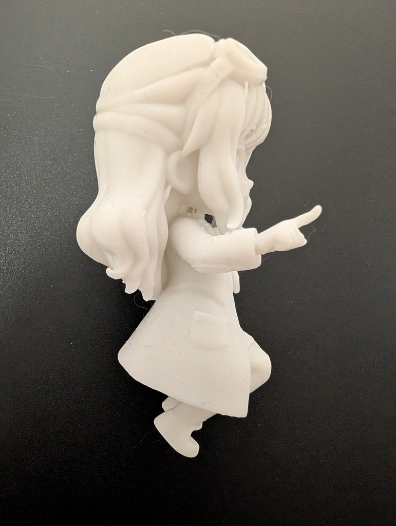 【デフォルメフィギュア】「魔王の玉座」&「お座りDOYAちゃん」 3Dプリントモデル