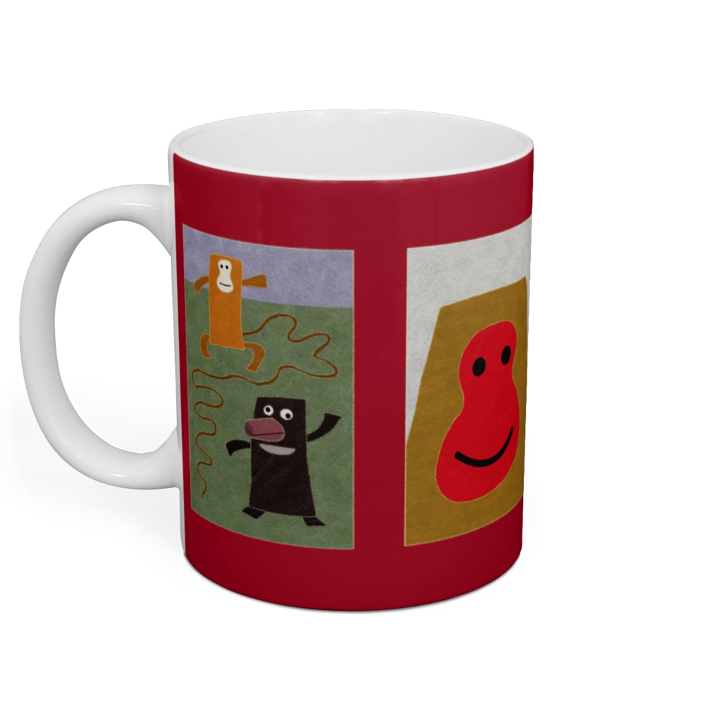 コラージュ(猿の尾はなぜ短い)