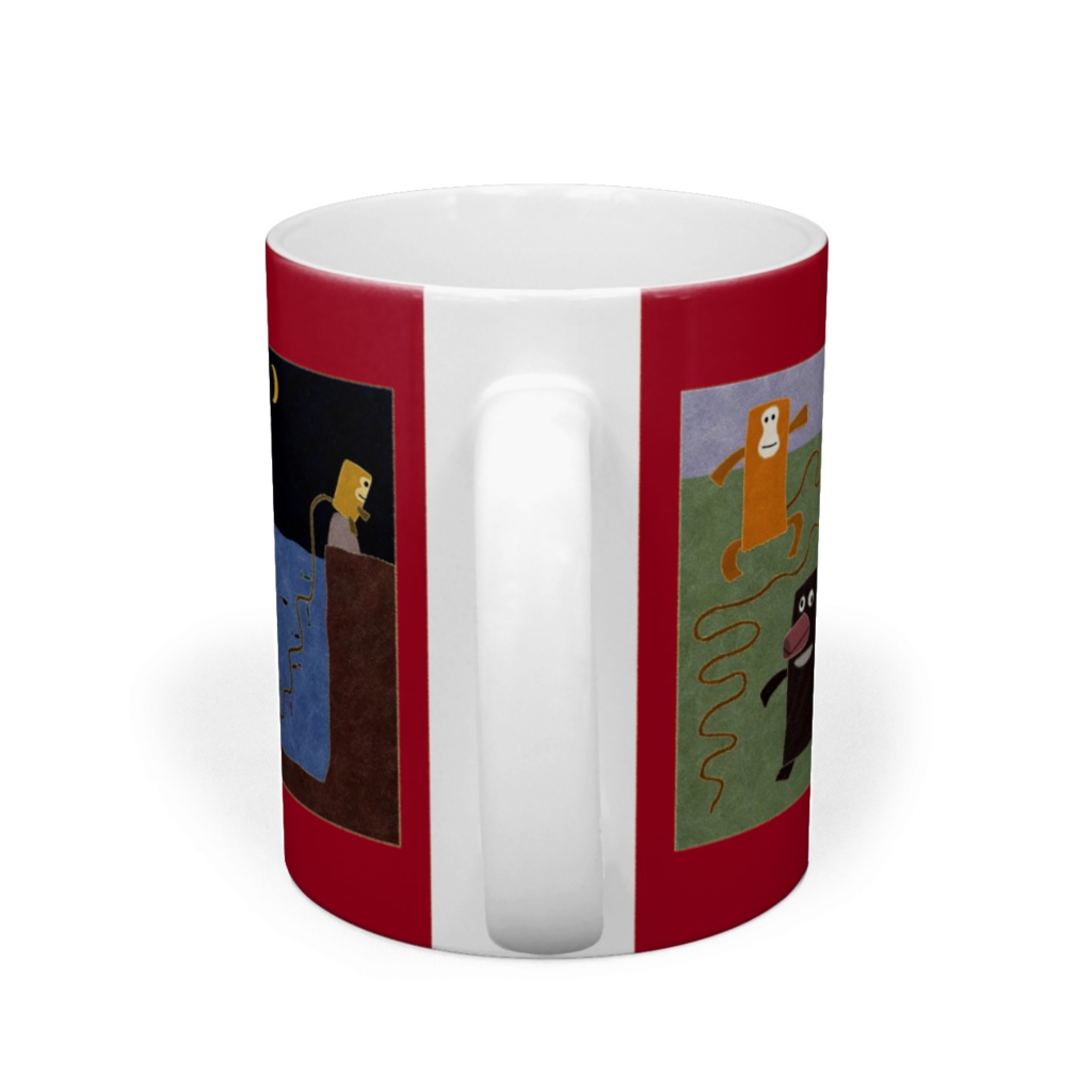 コラージュ(猿の尾はなぜ短い)