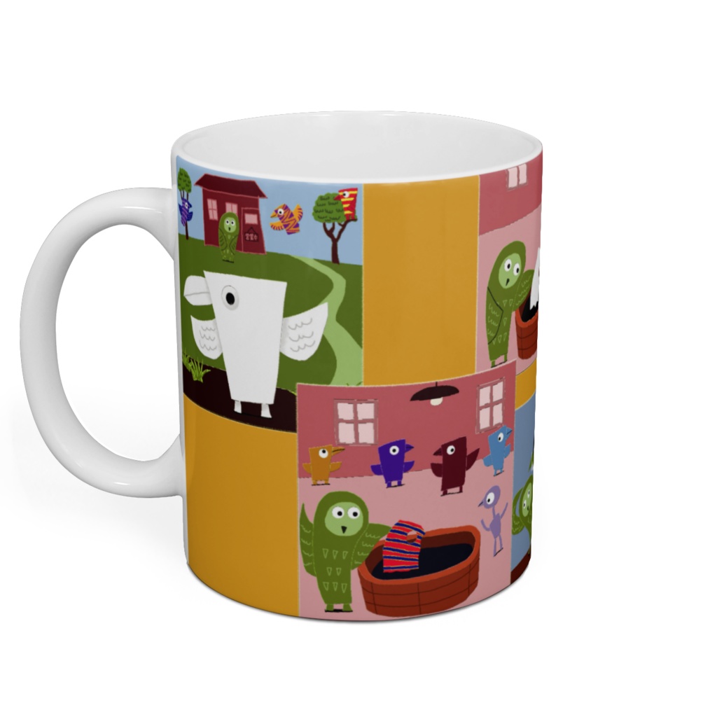 コラージュ(ふくろうそめや)