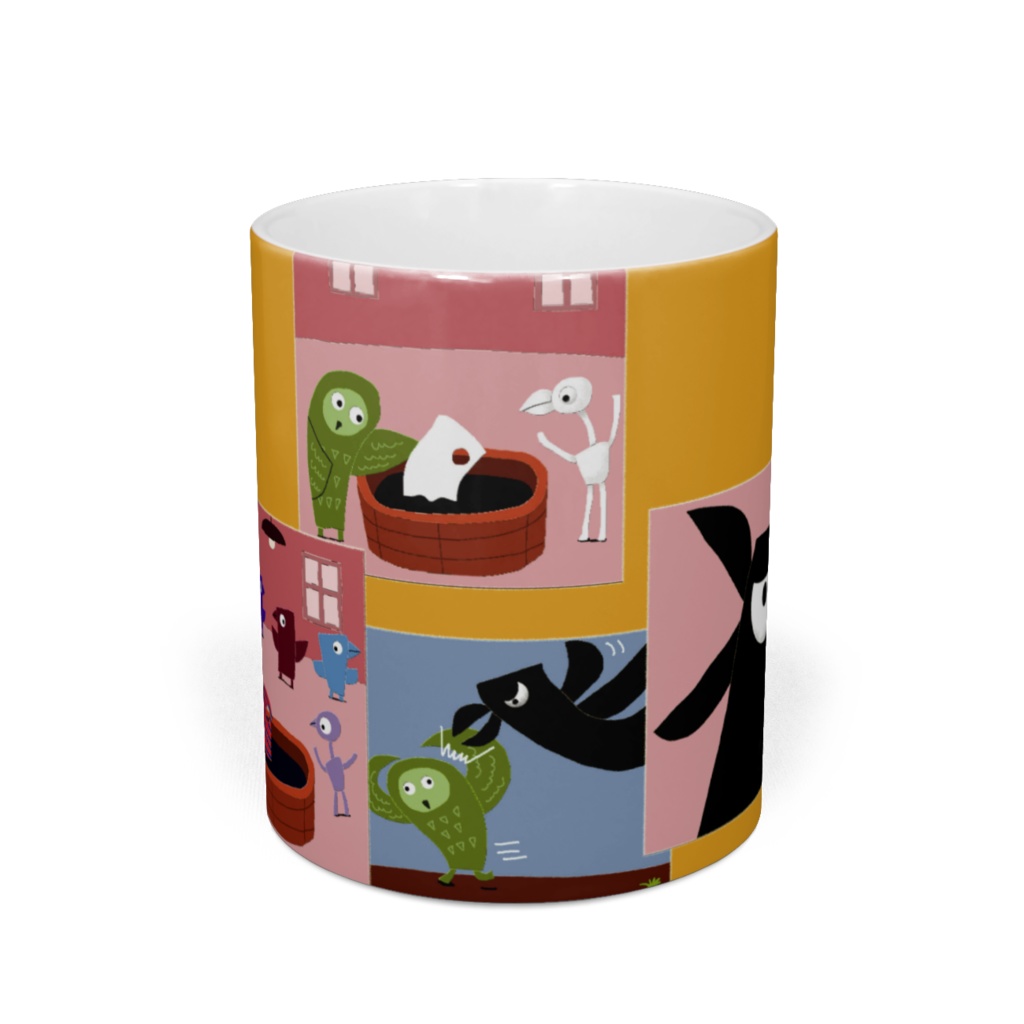 コラージュ(ふくろうそめや)