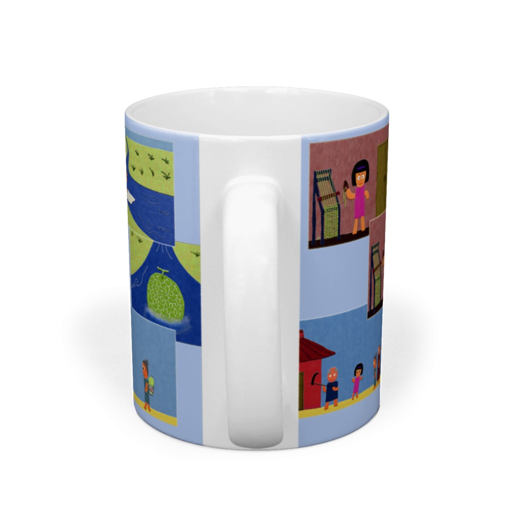 コラージュ(瓜子姫)