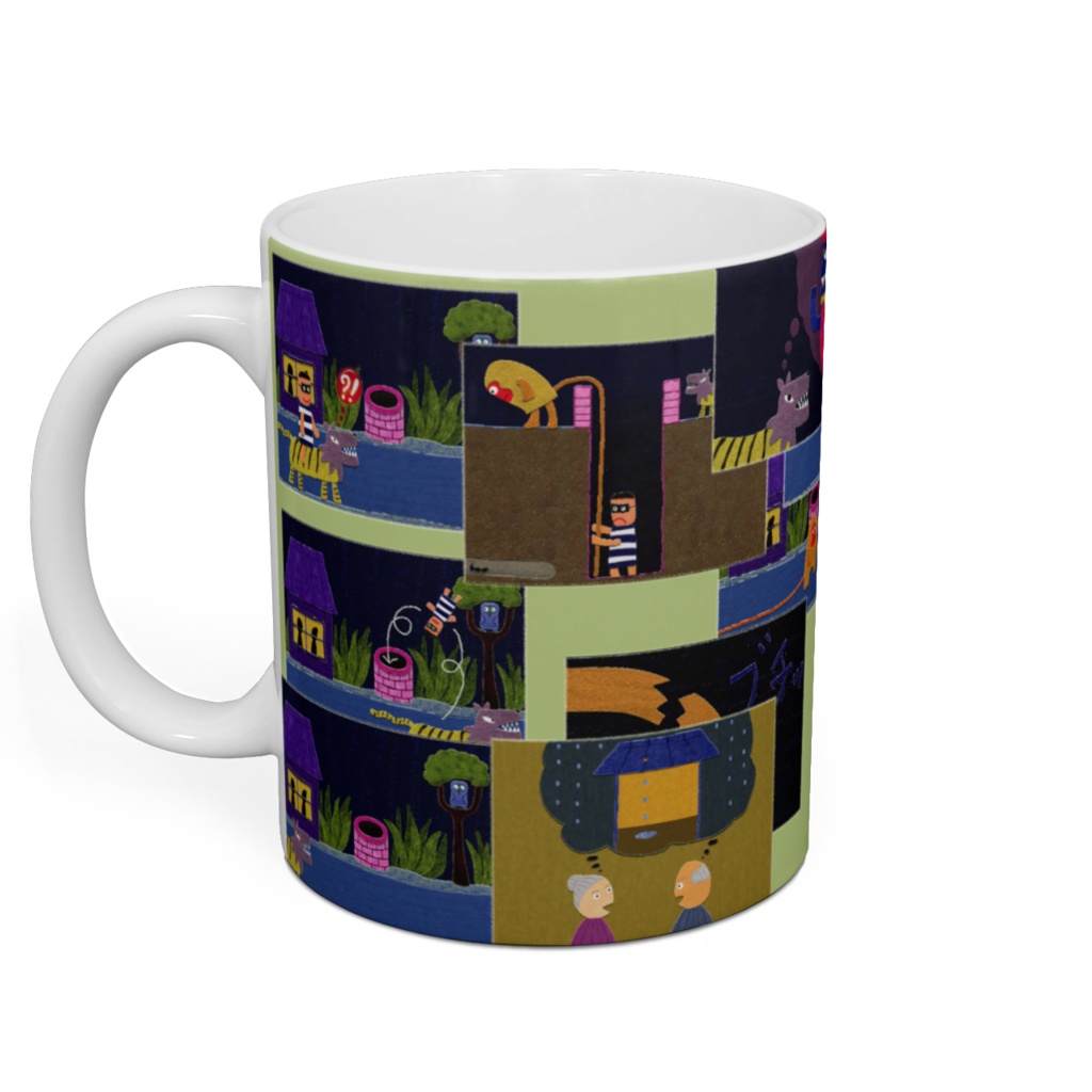 コラージュ(古屋の漏り)