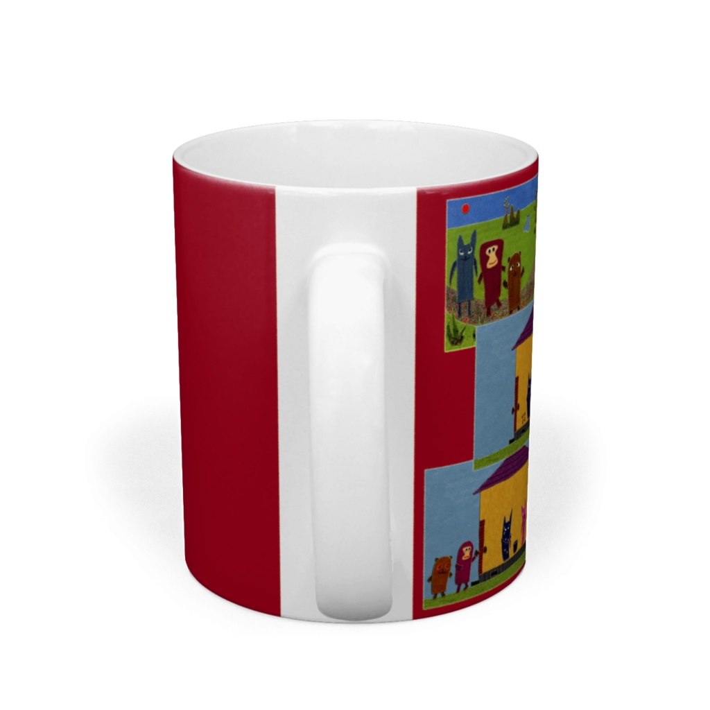 コラージュ(貉と猿と獺)