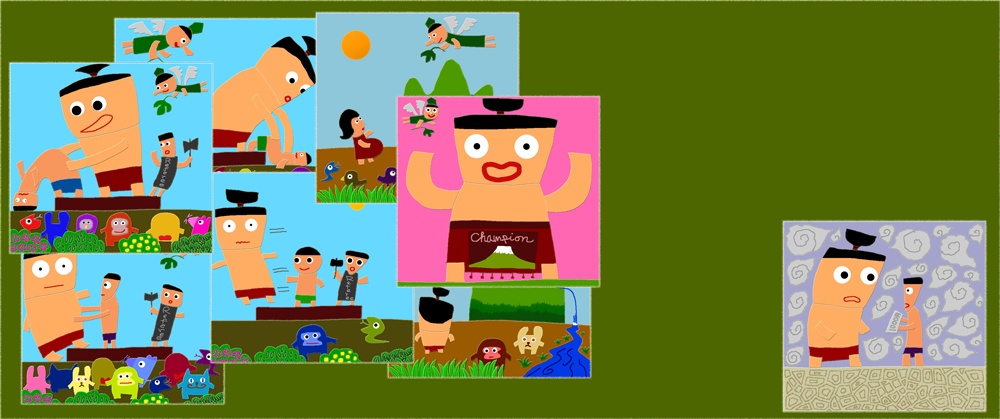 コラージュ(稲妻大蔵)