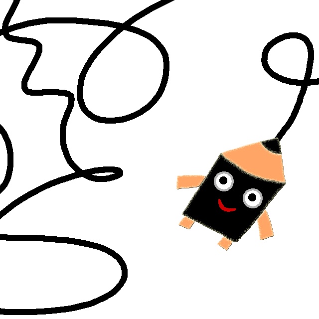 鉛筆くん(いたずら)