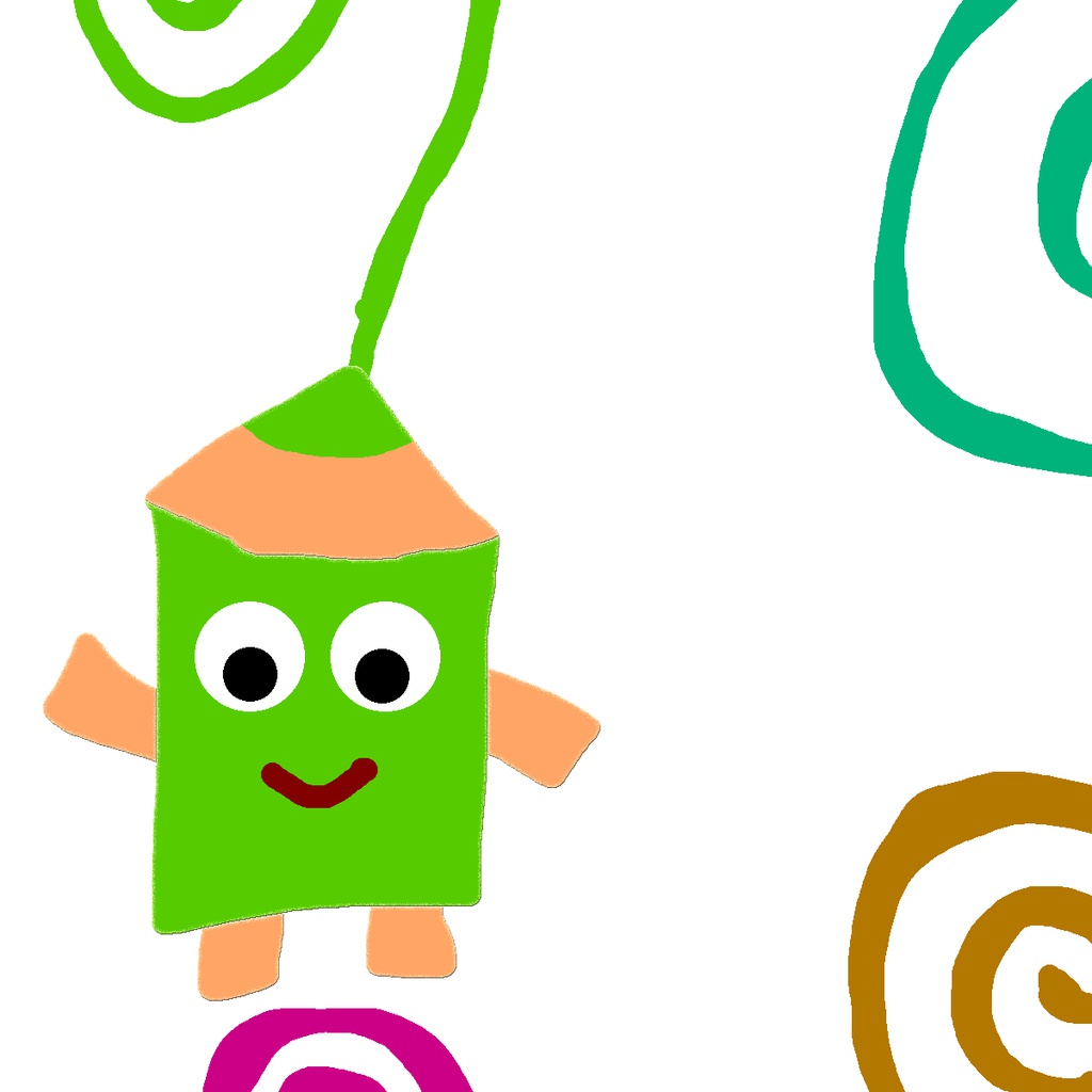 鉛筆くん(アンドロイド用:Lサイズ)