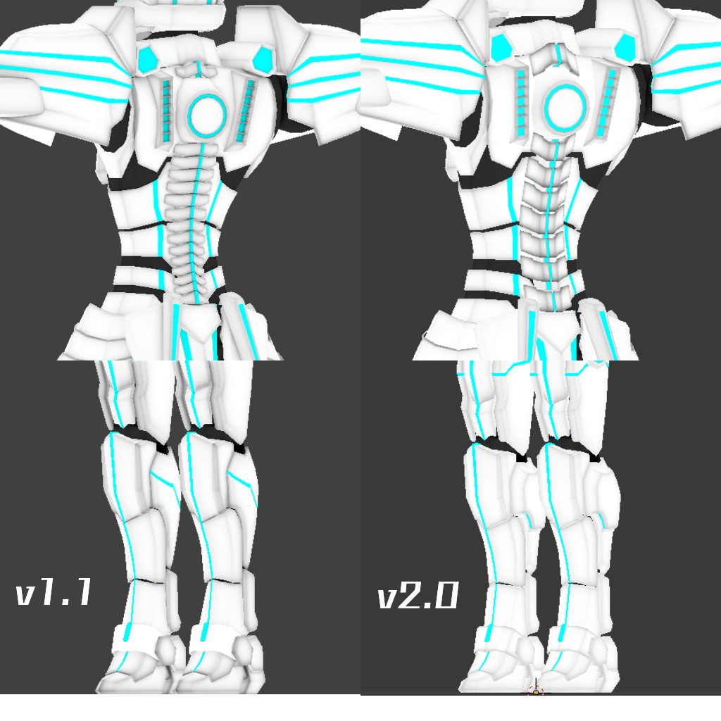 【VRChat想定モデル】Exis エクシス