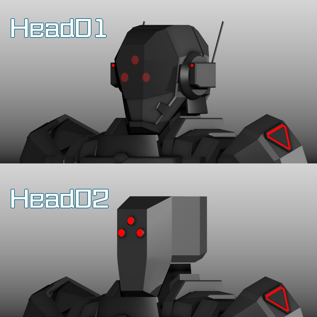 【VRChat想定モデル】"Delcto" デルクト