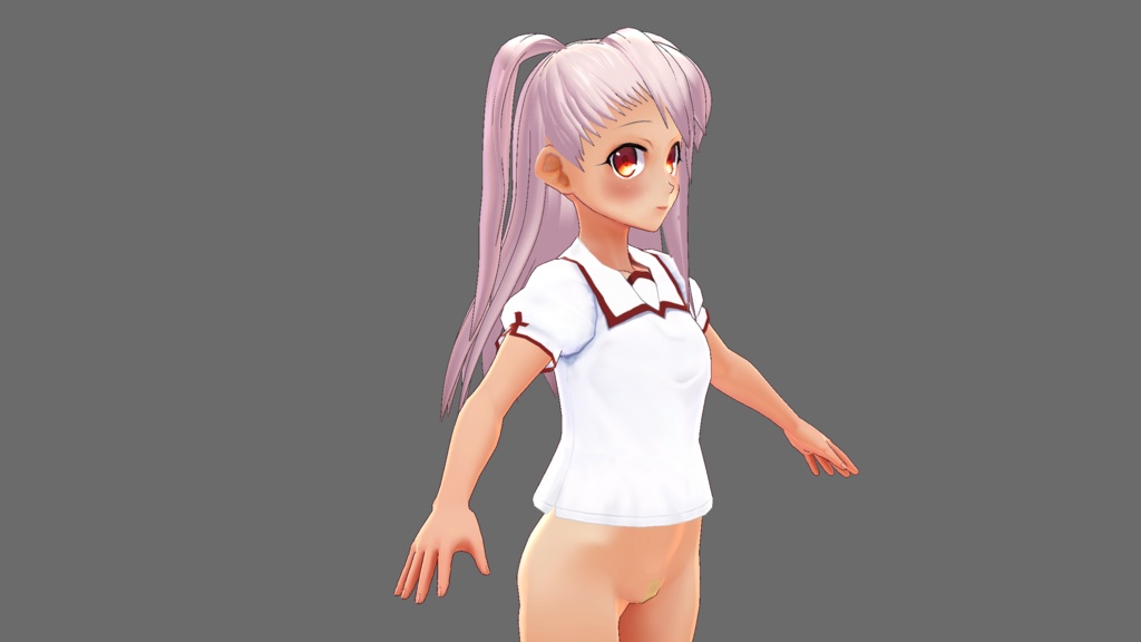 VRoid用イリヤの学校の制服テクスチャー(正式版対応)