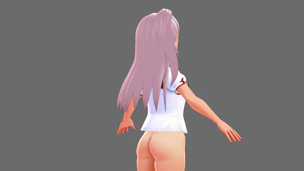 VRoid用イリヤの学校の制服テクスチャー(正式版対応)