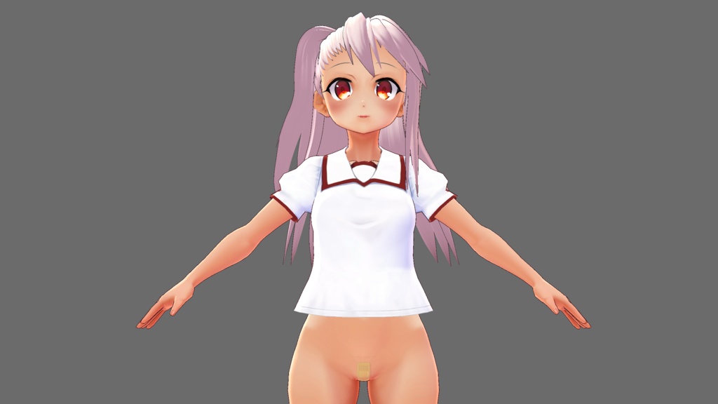 VRoid用イリヤの学校の制服テクスチャー(正式版対応)