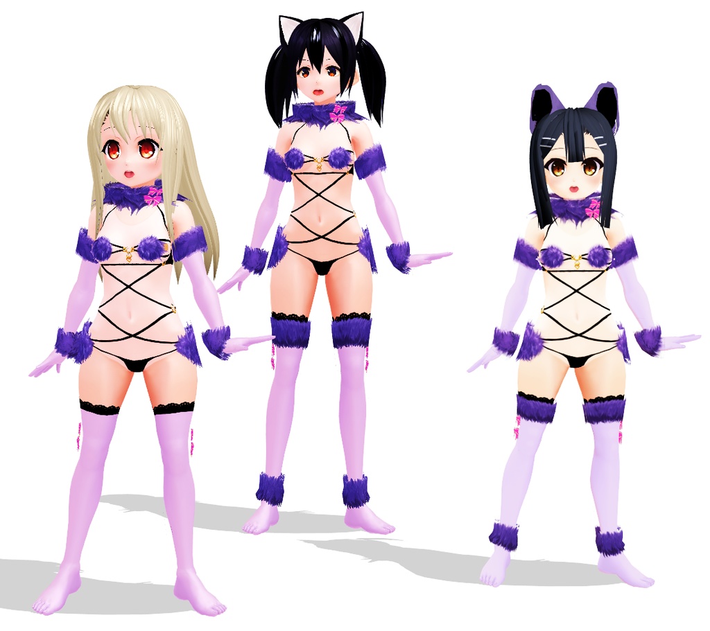 VRoid用ビースト獣衣装Ver.R~クリスマスにも使える(正式版対応)