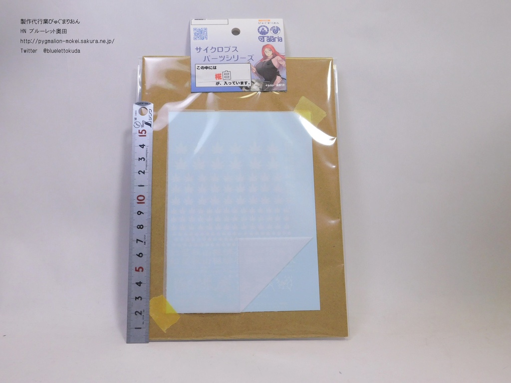 椛 水転写デカール