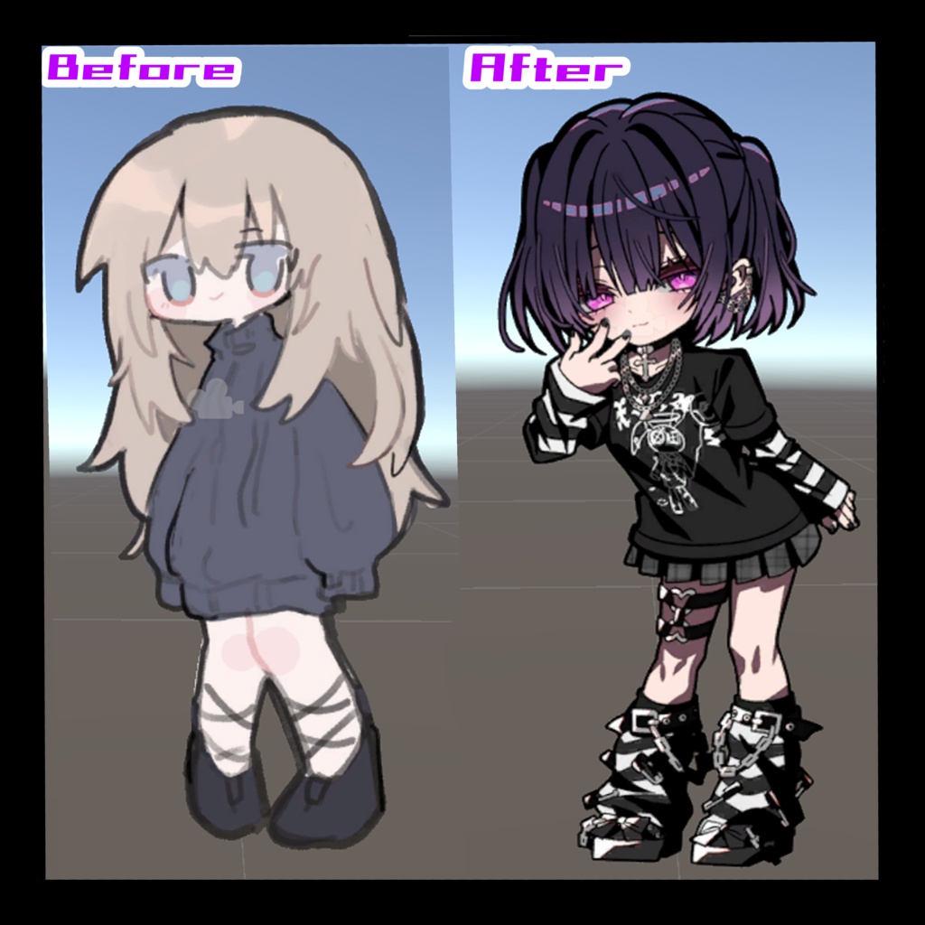 【ぷにぷにあばたー用】Miriam(ミリアム)イラストセット