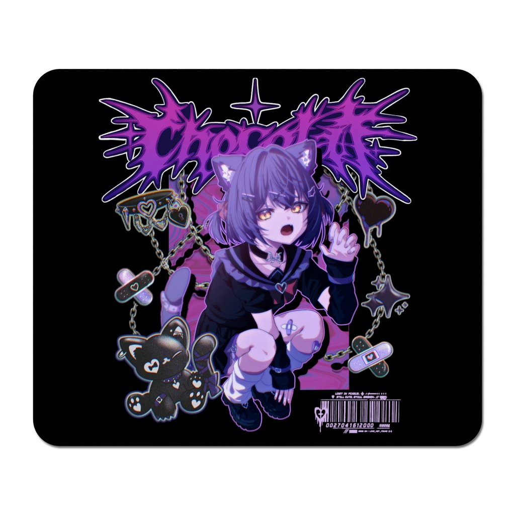Y2K/Cyber Graphic マウスパッド - ショコラ -