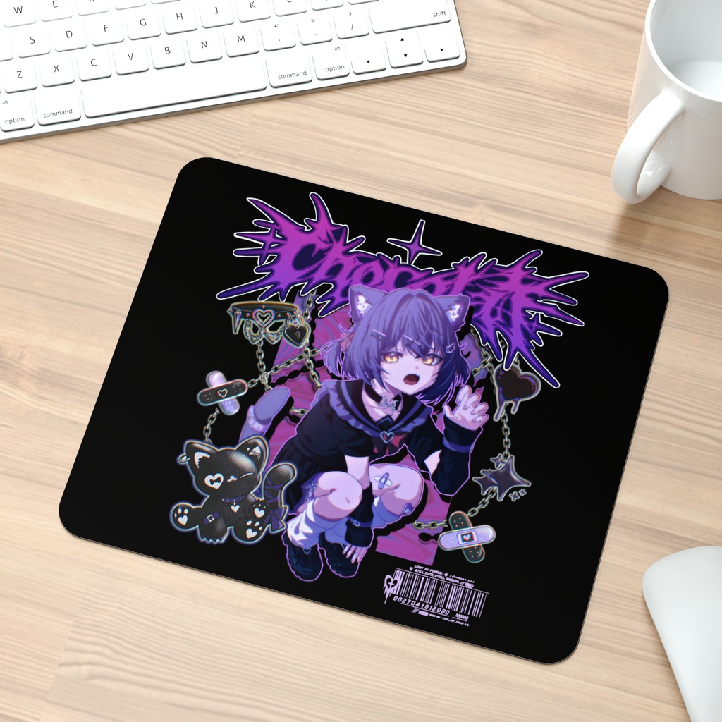 Y2K/Cyber Graphic マウスパッド - ショコラ -