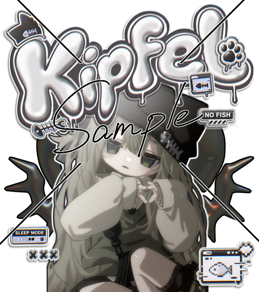 Y2K/Cyber Graphic マウスパッド - キプフェル -
