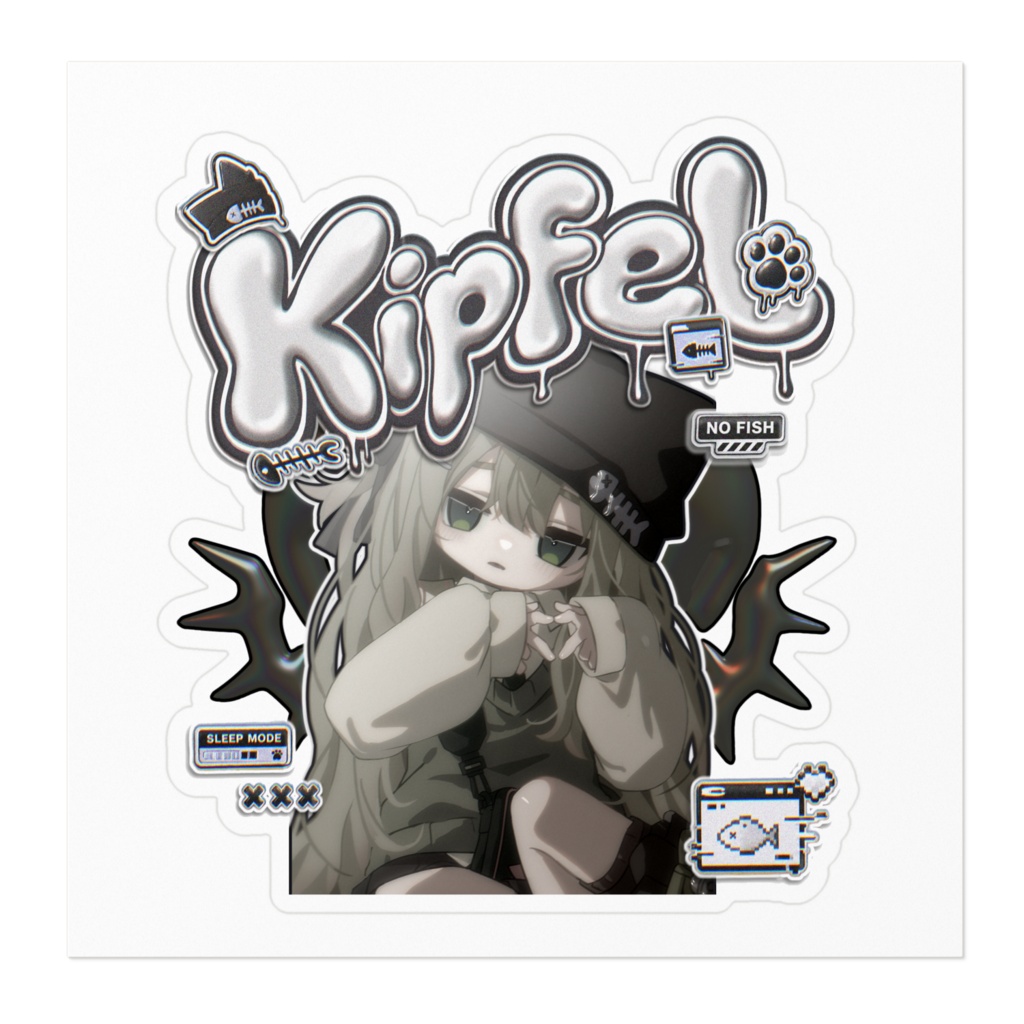 Y2K/Cyber Graphic ステッカー