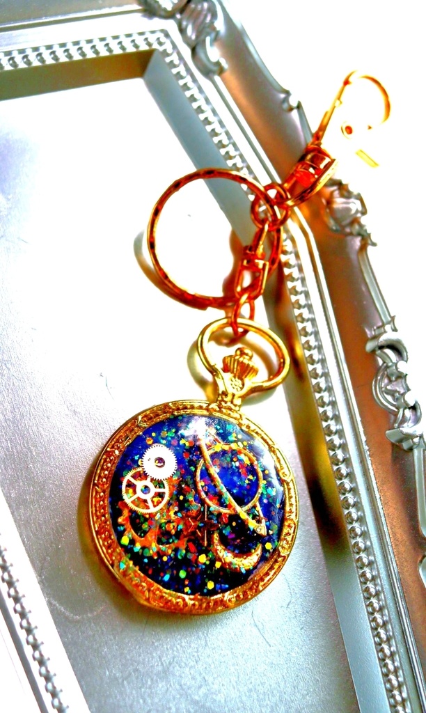 懐中時計キーホルダー